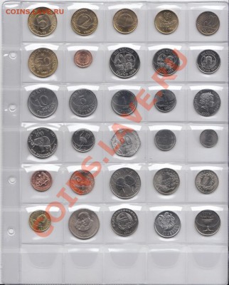 2 Листа Иностранных монет(65 монет)UNC до 17.10 22-00 по МСК - IMG