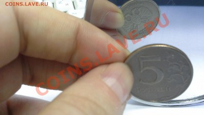 5 руб 1997 спмд и ммд,и 5 руб1998 г спмд повороты с номинала - 20131011_110656