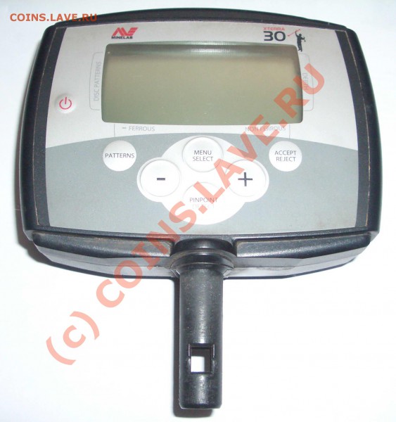 МЕТАЛЛОИСКАТЕЛЬ Minelab X-Terra 30 - блок управления