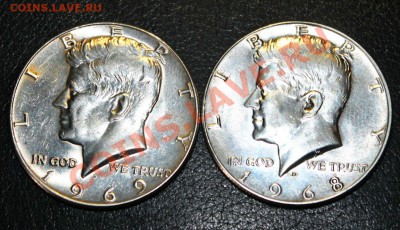 HALF DOLLAR 1968г 1969 г 17.10.13г 22:00 - IMG_9716
