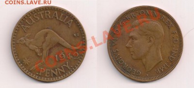 1 пенни 1942 год - 1 пени 1942 год