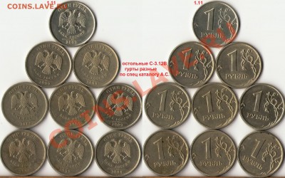 1 рубль 2007 года ММД шт.1.11 по Ю.К.+бонусы до 17 октября - 1