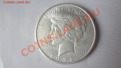 Ag. Доллар Америка 1922г Неплохой. До 14.10.13г 22.00мск - DSC07874.JPG
