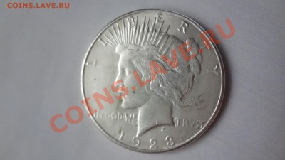 Ag. Доллар Америка 1922г Неплохой. До 14.10.13г 22.00мск - DSC07878.JPG