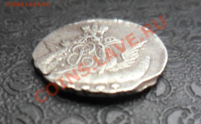 5 копеек (облачная) 1758 г. Оценка подлинности. - фотоопарат 019го