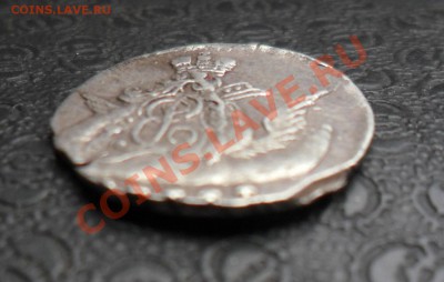 5 копеек (облачная) 1758 г. Оценка подлинности. - фотоопарат 020ро