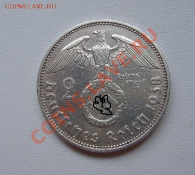 ГЕРМАНИЯ,2 РЕЙХСМАРКИ 1938 J (Гинденбург,Ag )!до 12.10.2013 - S6001053.JPG