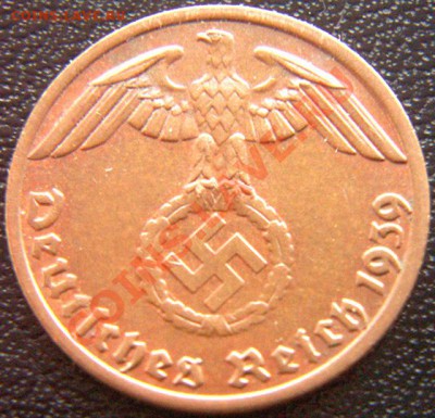 Германия (3-й Рейх)_1 рейхспфенниг 1939(А); до 13.10_22.08мс - 6221