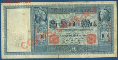 100 марок 1910 Германия до 17.10.13 в 22:00 МСК - 1