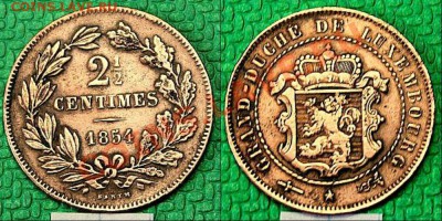 2 centimos 1854 года. - 009
