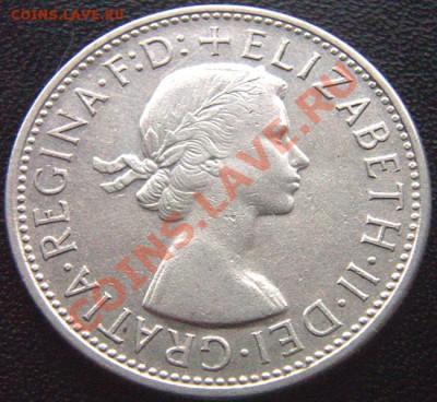 Памятный австралийский флорин 1954. Ag; до 14.10_22.10мск - 6574