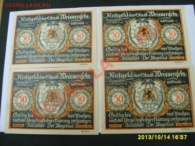WEISSENFELS a.d.Saale,25+6 по 50 ПФЕННИГОВ 1921г!!д0 16.10 - S6001121.JPG