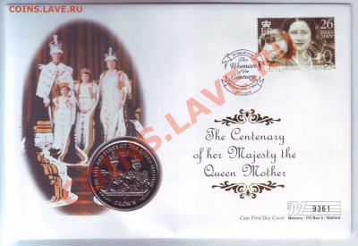 О.Мэн.Крона.2000.Королева Мать.4.Конверт.Марки. до 20.10 - 20000037.JPG
