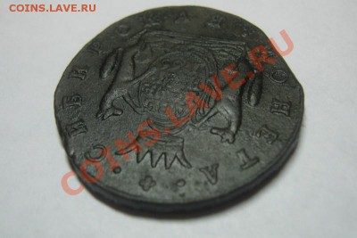 2 копейки 1766 Сибирь, гуртовая надпись - 2 копейки 1766 Сибирь   06