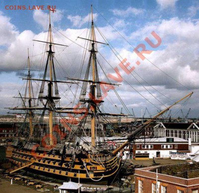 7 мая 1765 года на воду был спущен один из самых известных судов парусного века, получивший название «Victory» (в переводе «Победа»). Корабль «Виктори» был заложен 23 июля 1759 года на верфи в Чатеме, за его постройку отвечали корабельные мастера Д. Лок и Э. Аллин. Парусник сочетал в себе необычайную красоту и дикую взрывную мощь размером в 100 пушек самых разных калибров, начиная от 6-фунтовых до нескольких десятков 42-фунтовых.Толщина корпуса достигала 60 сантиметров, изготовленная из двух слоёв обшивки, закреплённых между собою множеством стальных болтов. Для изготовления судна понадобилось изрубить целый лес, свыше 2500 деревьев, в основном это были многолетние вязы и дубы. Количество душ на корабле варьировалось от 850 до 950 человек. Но не смотря на все масштабы, корабль является вторым по величине, уступая лишь испанскому гиганту 