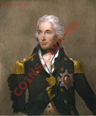 Во время Трафальгарского сражения 1805 года Корабль «Виктори» был флагманским кораблём Нельсона, на котором сам Горацио Нельсон и погиб. - Nelson Horatio.JPG