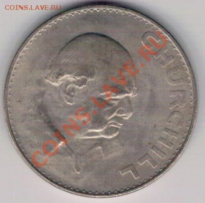 Великобритания крона 1965 Черчилль 21.10.13 в 22.00мск - 4-крона1965