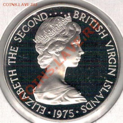 Ag Брит.Вирг.о-ва 1$ 1975 Фрегат до 21.10 в 22.00мск (6628) - 5-фрегат