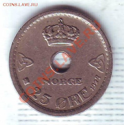 Норвегия.25 Эре.1927. до 21.10 - 19270019.JPG