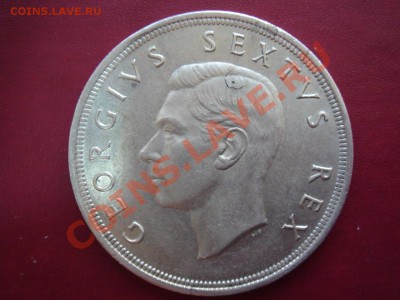 ЮАР: Ag-500 5 шиллингов 1952 года (шайба) до 19.10.13 22-00 - ЮАР крона 1952-2.JPG