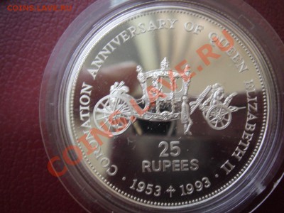 Сейшелы: Ag-925 25 рупий 1993 ПРУФ ШАЙБА до 19.10 22- - Сейшелы 1993-3.JPG