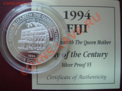 Фиджи: Ag-500 5 долларов 1994 ПРУФ до 19.10.13, 22-00 - Фиджи 5 долларов 1994-3.JPG