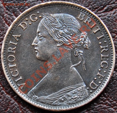 Фартинг 1864. Великобритания. Предпродажная оценка - 175