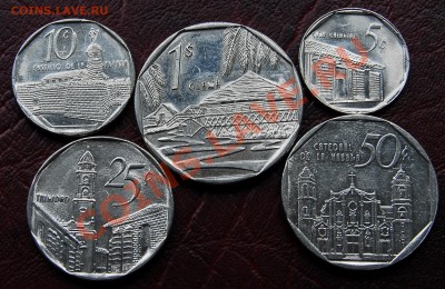 КУБА - Подборка 5 монет 1994-2002 - до 22 октября - 134