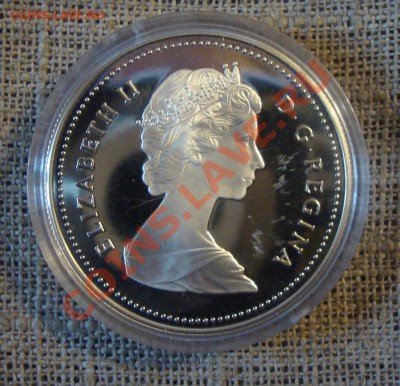 1 доллар, Канада, серебро, 1986 год, Пруф - m5