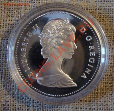 1 доллар, Канада, серебро, 1981 год, Пруф - m7