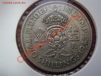 Великобритания: Ag-500 флорин 1942 Георг 6 до 21.10.13, 22-0 - Флорин 1942-1.JPG