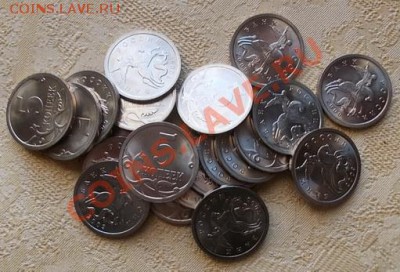 5 копеек 2009г. с-п, UNC, 15 шт. - 5 коп
