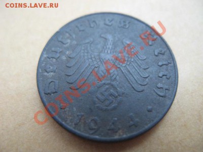 1944 Третий рейх, 10 пф Е, до 22.10 в 22-00 мск - 44 е а.JPG