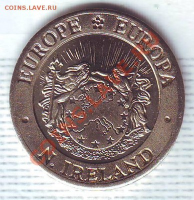 С.Ирландия.1 Экю.1992. до 24.10 - 19920036.JPG