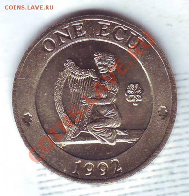 С.Ирландия.1 Экю.1992. до 24.10 - 19920037.JPG