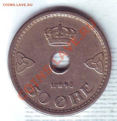 Норвегия.50 Эре.1948. до 24.10 - 19480025.JPG