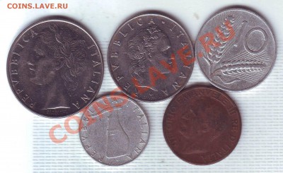 5 монет Италии. до 24.10 - италия.JPG
