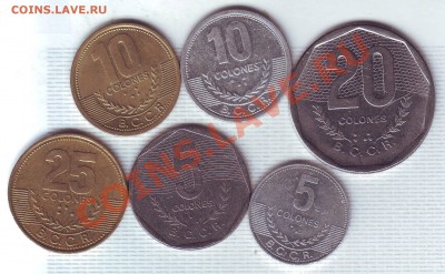6 монет Коста-Рики. до 24.10 - коста рика0002.JPG