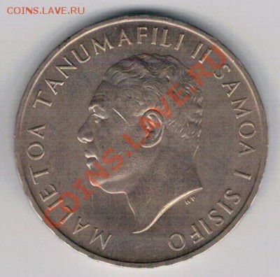 САМОА ТАЛА 1967 ДО 24.10 В 22.00МСК (6894) - 4-крона-самоа67