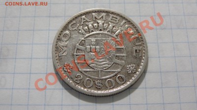 Португальский Мозамбик 20 эскудо 1960 - DSC03950.JPG