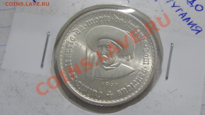 UNC Португалия 5 эскудо 1960 Г.Мореплаватель - DSC02673.JPG