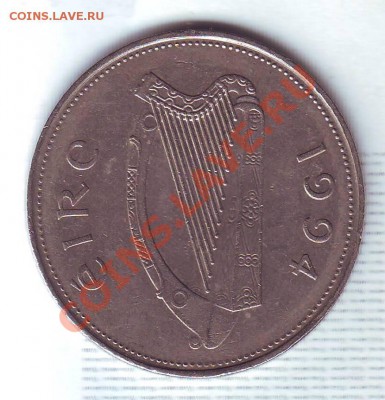 Ирландия.Фунт.1994.Олень. до 26.10 - 19940040.JPG