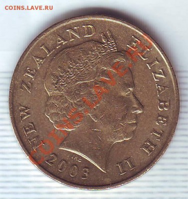 Н.Зеландия.2 Доллара.2003.Цапля. до 26.10 - 20030014.JPG