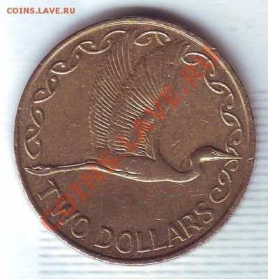 Н.Зеландия.2 Доллара.2003.Цапля. до 26.10 - 20030015.JPG
