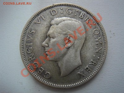 Великобритания: Ag-500 флорин 1942 Георг 6 до 24.10 22-00 - Флорин 1942-2.JPG