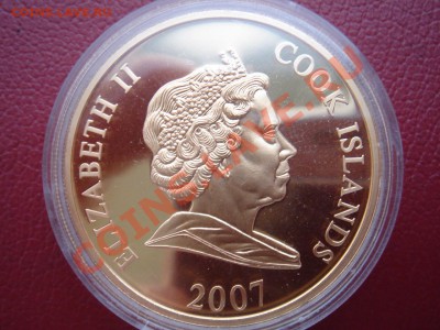 о.Кука: 1$ ПРУФ 2007 Мария 2 Cu-Ni + Au 24 кар. до 24.10 22 - Кука доллар 2007-2.JPG