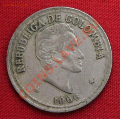 КОЛУМБИЯ VEINTE CENTAVOS 1966г. до 27.10.13г.в 22-00 - IMG_8112.JPG