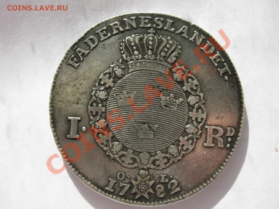 ШВЕЦИЯ талер (риксдалер) 1782. Густав III. Оценка. - 028.JPG