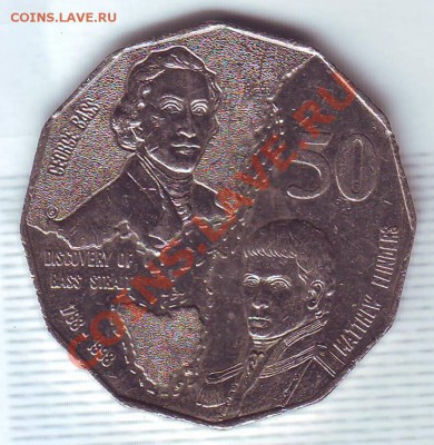 Австралия.50 Центов.1989.Bass and Flinders. до 27.10 - 19890023.JPG
