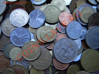 Иностранные монеты на вес от 1 кг. Пакеты монет по 10 кг. - Монеты 3.JPG